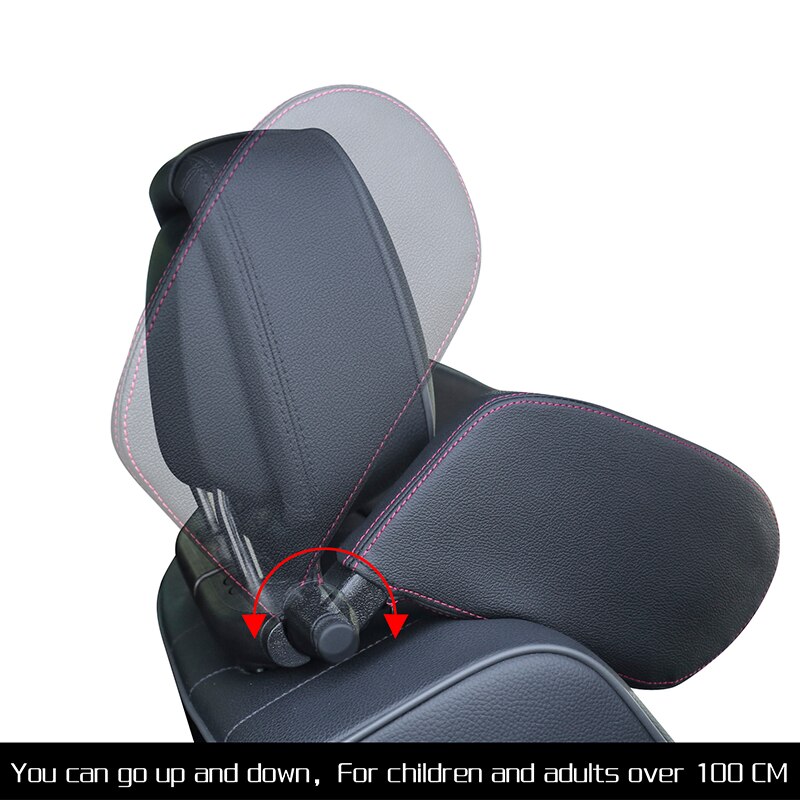 Car seat neck pillow headrest cushion rest support solution for children pillow car seat head travel car pillow interior accessories