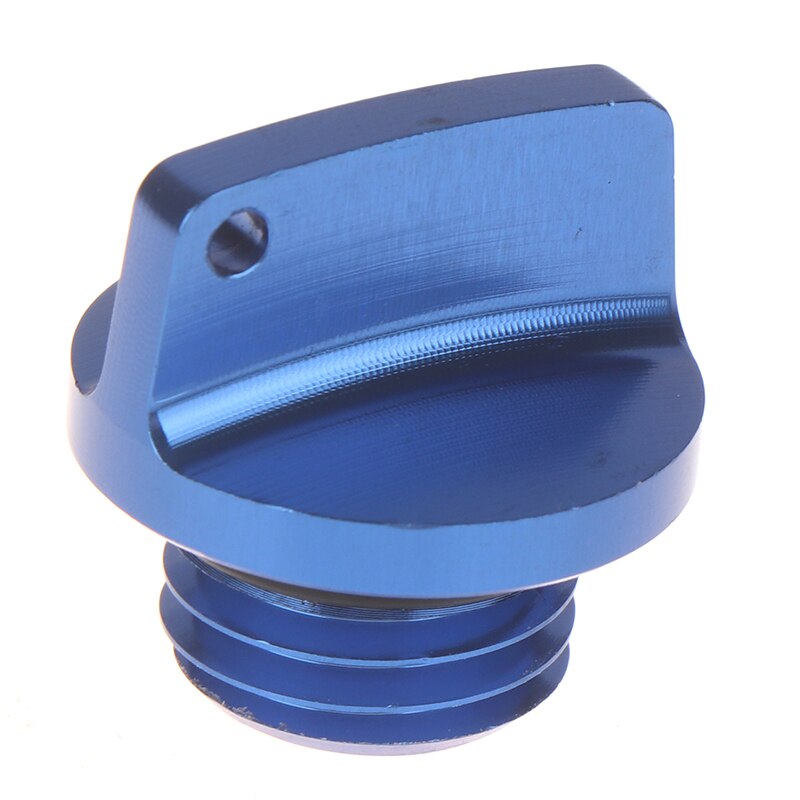 Universal Motorcycle Engine Oil Filler Cap For Honda For Kawasaki Ninja Crankcase Cap CNC Engine Oil Filler Screw Cover Plug: Blue