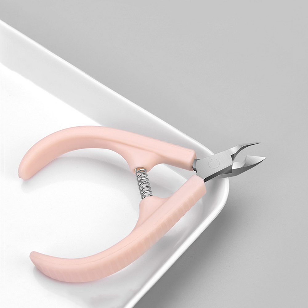 1 Nagel Haarschneidemaschine Zange rostfrei Stahl Nagel Haarschneidemaschine Zehe Haarschneidemaschine Kutikula Schere Nagel Erweiterung Kunst