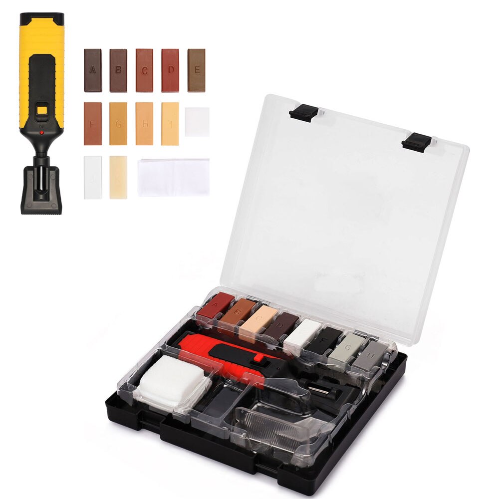 Laminate Repairing Kit Floor Repairs Kit DIY Wood Board Repairs Tool Kit Home Household Scratches Mending Tool Set