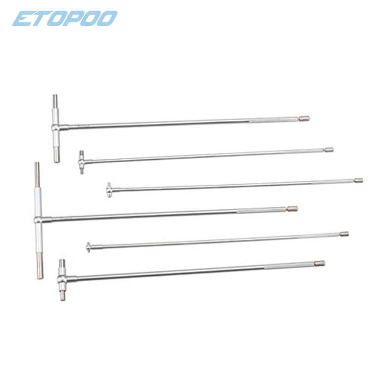 Industrieel Gereedschap 6-12Inch Telescoping Meterset 8-150Mm (5/16 "-6") Interne Meter, Gatmeters Voor Snelle Binnenmeting