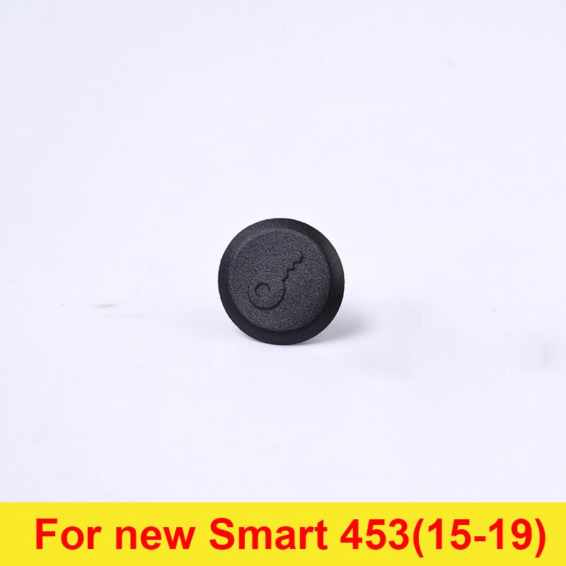 Til smart 451 453 fortwo forfour tilbehør bil styling venstre dørhåndtag låg bil nøglehul cover originalt produkt: Sort