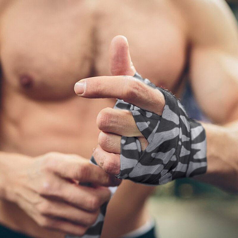 1 par boxning hand wraps bandage knytnäve innerhandskar muay thai par 3m/5m