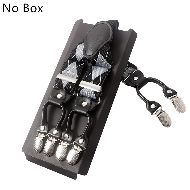 Tirantes de cuero con Clip ajustable para hombre, banda elástica ancha para pantalones, cinturón, arnés de servicio, 35mm: 29