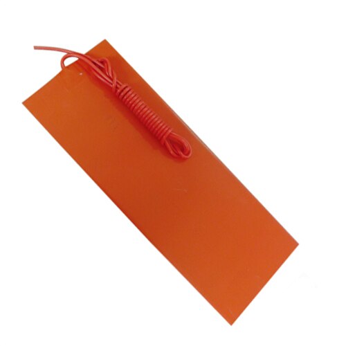 Élément chauffant électrique Flexible en caoutchouc Silicone | 350x350mm 220v 450w avec adhésif NTC 100K