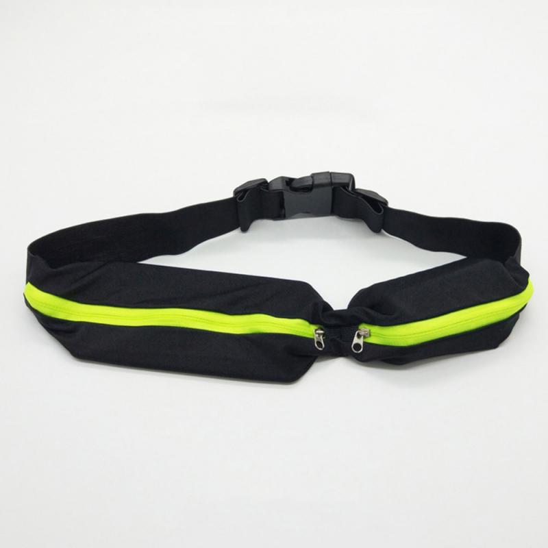 Outdoor Dual Pocket Running Taille Packs Veilige Handige Waterdichte En Stijlvolle Verstelbare Voor Vrouwen Mannen Unisex