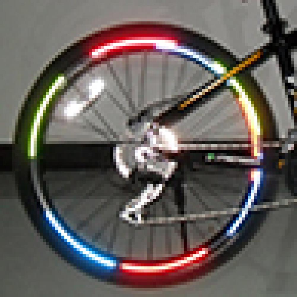 Fiets Auto Accessoires Fiets Reflecterende Sticker Strip Mtb Fietswiel Sticker Fluorescerende Tape Reflector Sticker Fietsen Decor