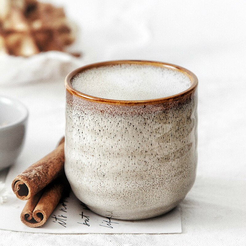 CHANSHOVA – tasse à café en céramique, 180ml, tasse à thé, texture aléatoire, four à haute température, porcelaine chinoise H578