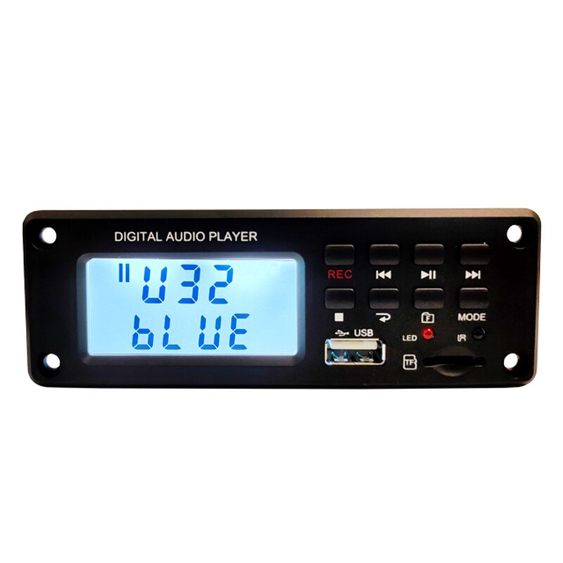 TPM009D MP3 Spieler Decoder Modul Digital Audio- Spieler Bord MP3 USB SD Bluetooth FM Aux Musik Spieler Modul