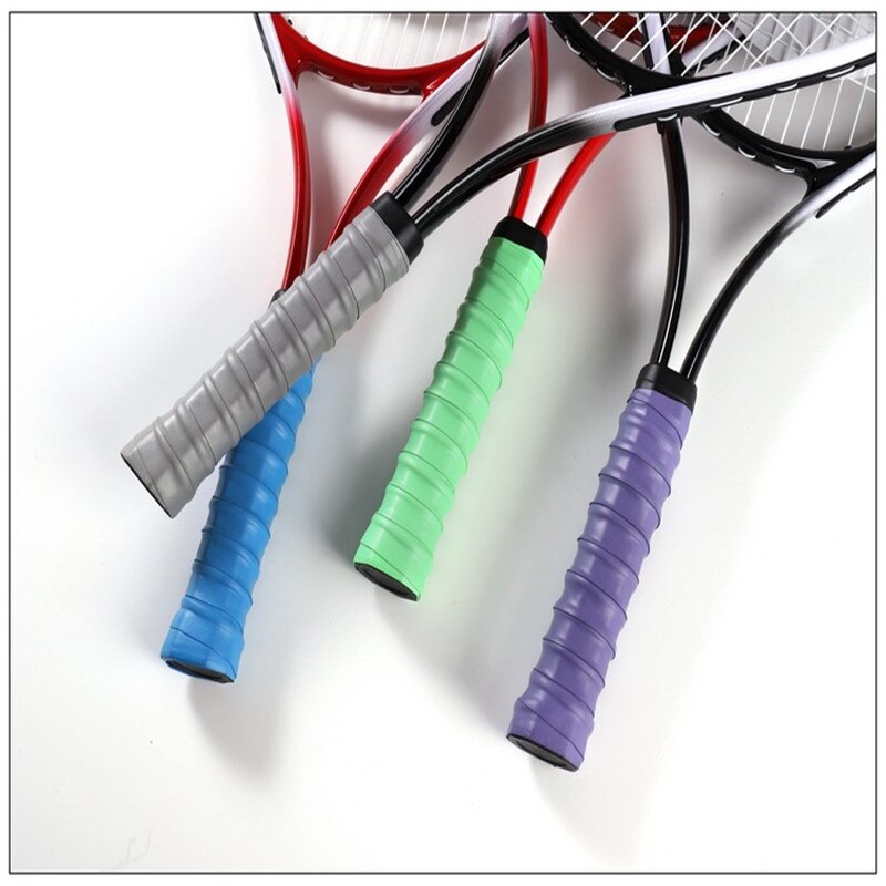 Nicht-slip Tennis Schläger PU Tennis Over Schweiß-absorbent Gürtel Badminton Grip Sport Schweiß-absorbent Tennis Zubehör