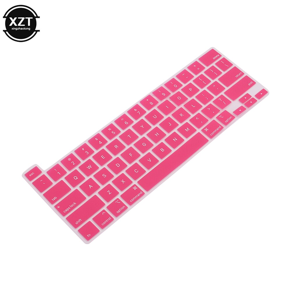 Funda protectora transparente para Macbook Air ), protector de silicona transparente para todas las series, Macbook pro 13, 15: pink