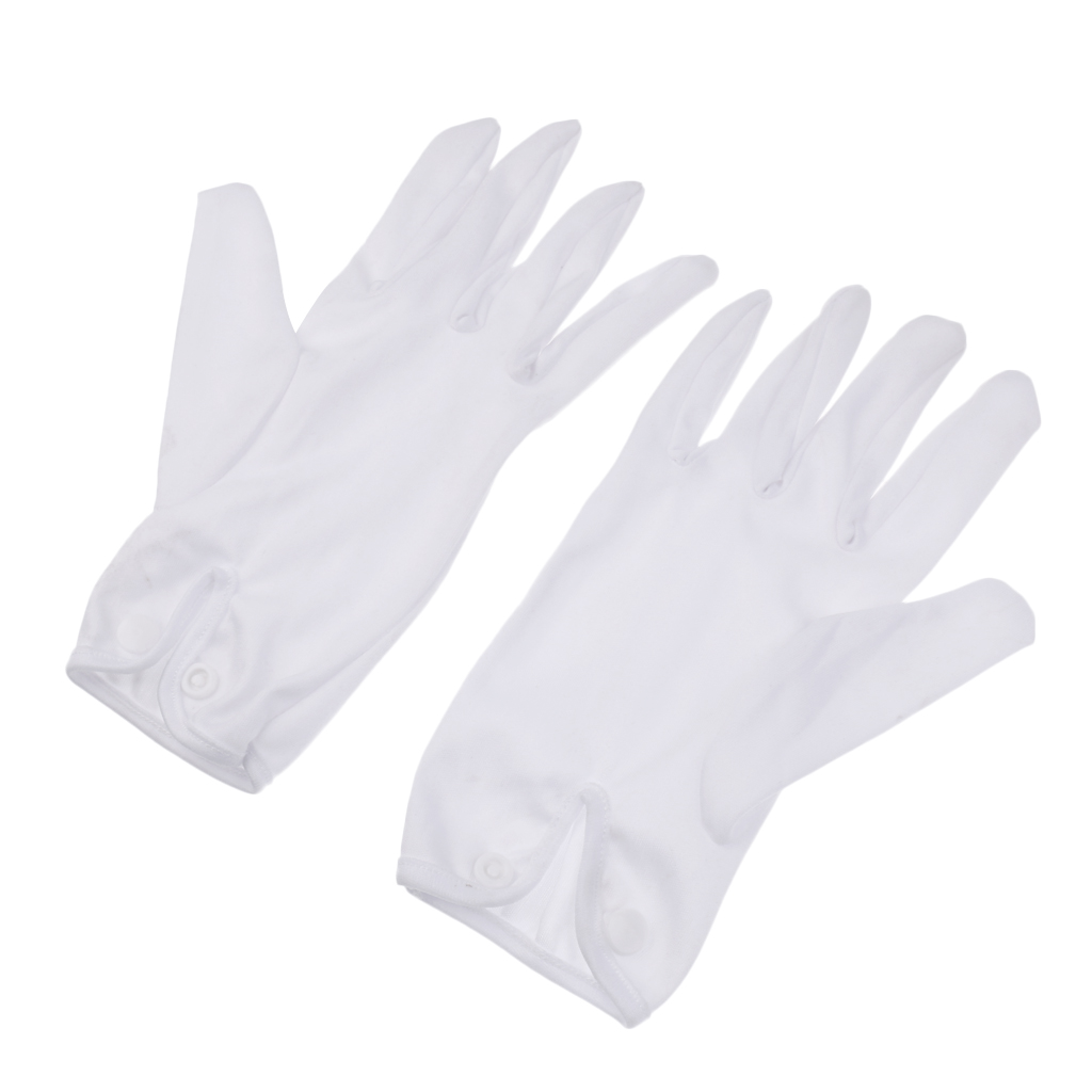 2pcs Billiards Snooker Referee Gloves Billiard Referee Accessory - White
