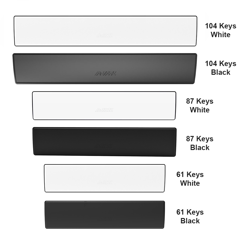 Gomaespuma con memoria ergonómico teclado Pad 104/87/61 llaves antideslizante Oficina de teclado soporte Pad