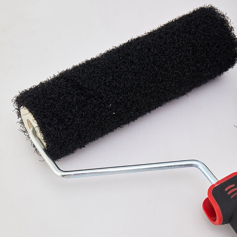 9 Inch Wall Brush with Antislip Handle Wall Roller Comfortable & Effective Plastering Tool Improve Comfort & Efficiency