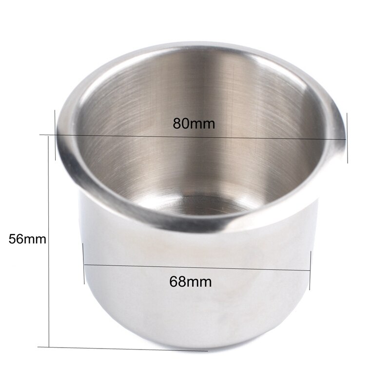 10 Only Boat Cup Drink Holder Stainless Steel -In Cup Holder,6.8 x 5.5 CM