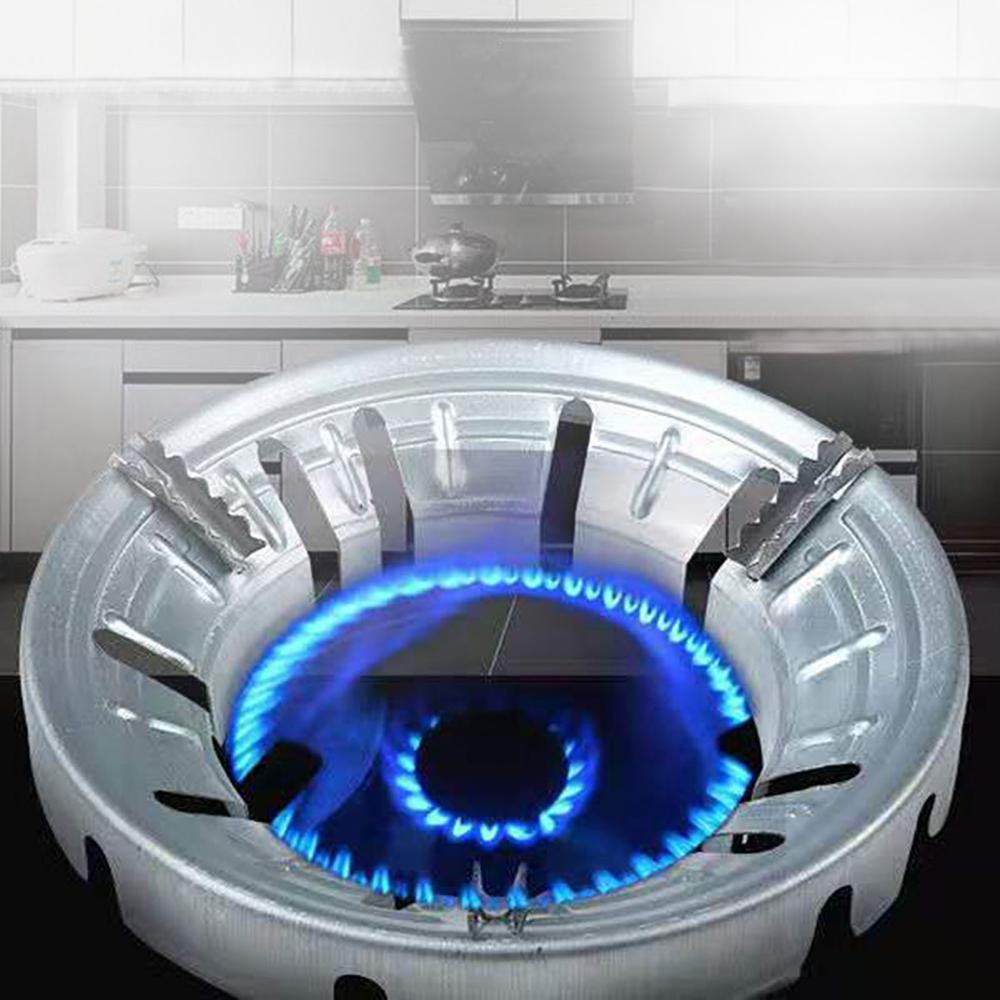 Energiebesparende Keuken Accessoires Winddicht 8-Gat Gasfornuis Cover Verzamelen Fire Ring Gasfornuis Covers Fornuis Houder