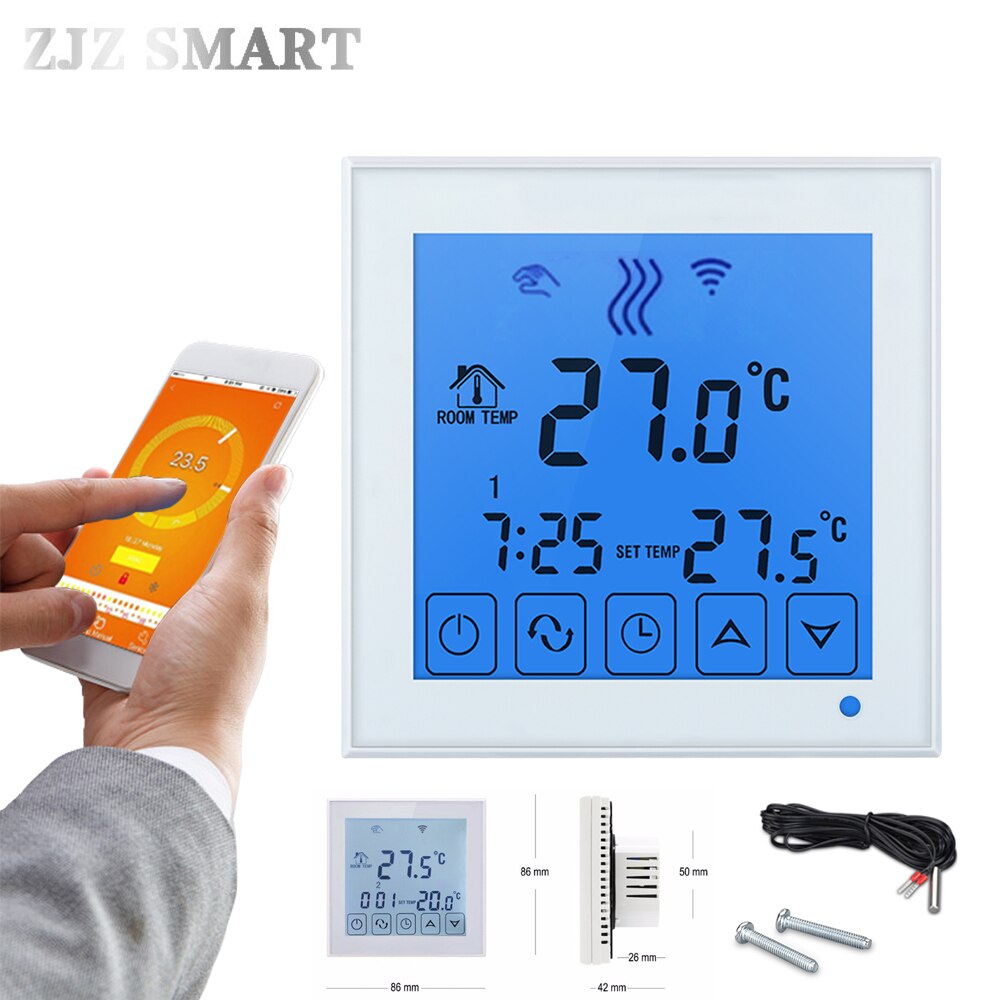 SMART HOME WiFi Temperature Controller Thermostat for Water Floor Digital Electric Floor Heating Control Controller