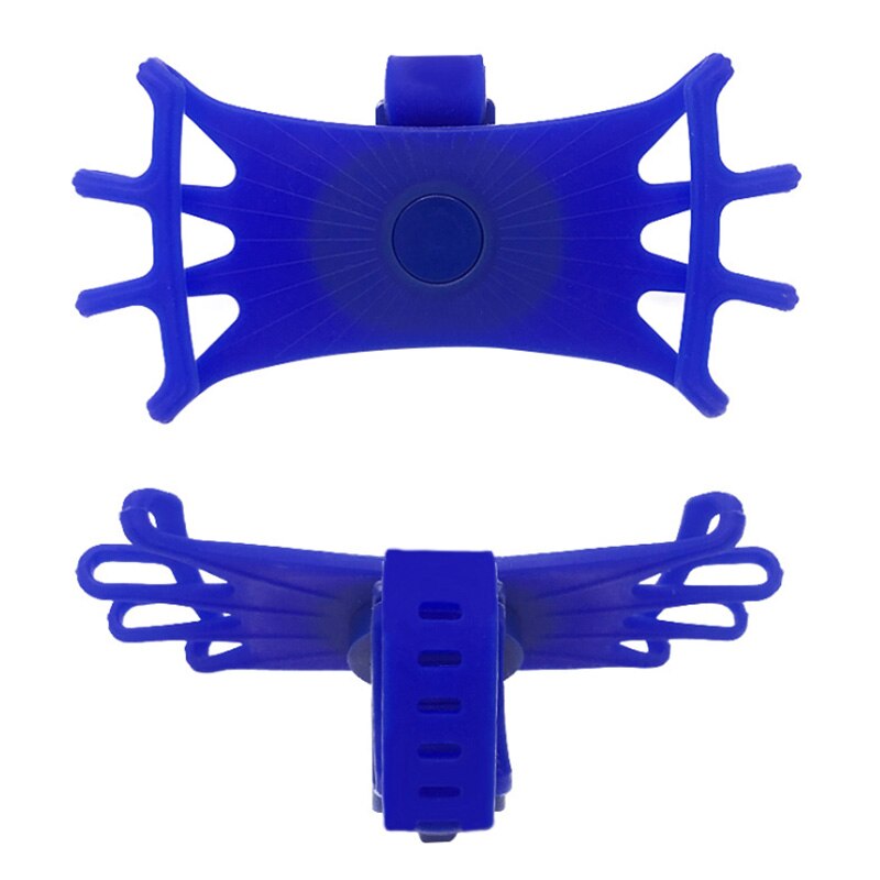 Pyörä puhelinteline polkupyörän kännykkäteline moottoripyörän tuki iphonelle samsung xiaomi gsm houder fiets: Sininen