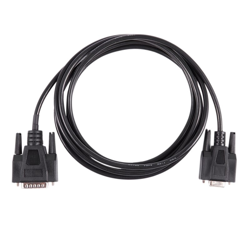 2.4M IC690ACC901 RS232/RS422 Adapter PLC Programming Cable for GE 90-30 Black