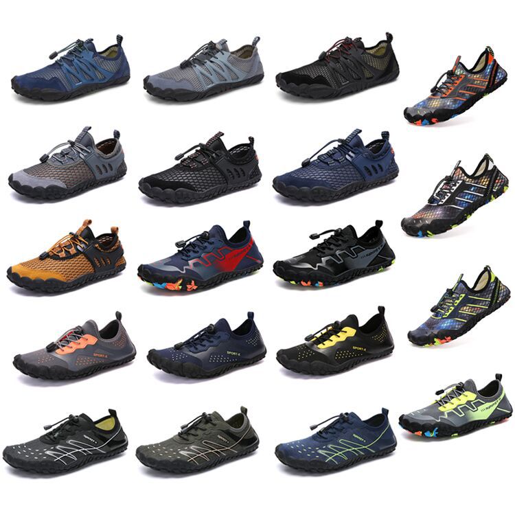 Sports Couple Five Fingers Swimming Shoes Outdoor Wading Beach Shoes Diving Shoes Indoor Exercise Fitness Swimming Shoes