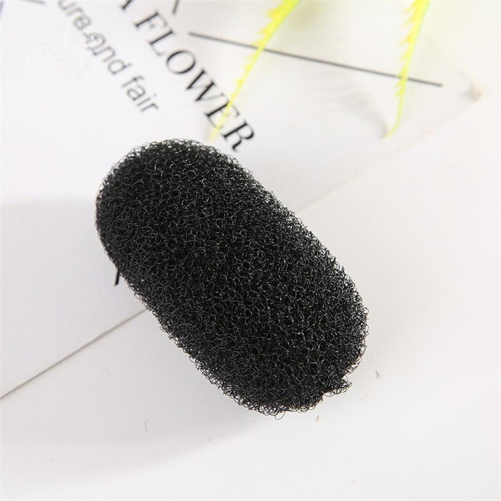 Magic Bun Hair Base Bump Hairpin Hair Tool Sponge Braider Hair Maker Styling Twist Styling Insert Braider Tool Black Beige