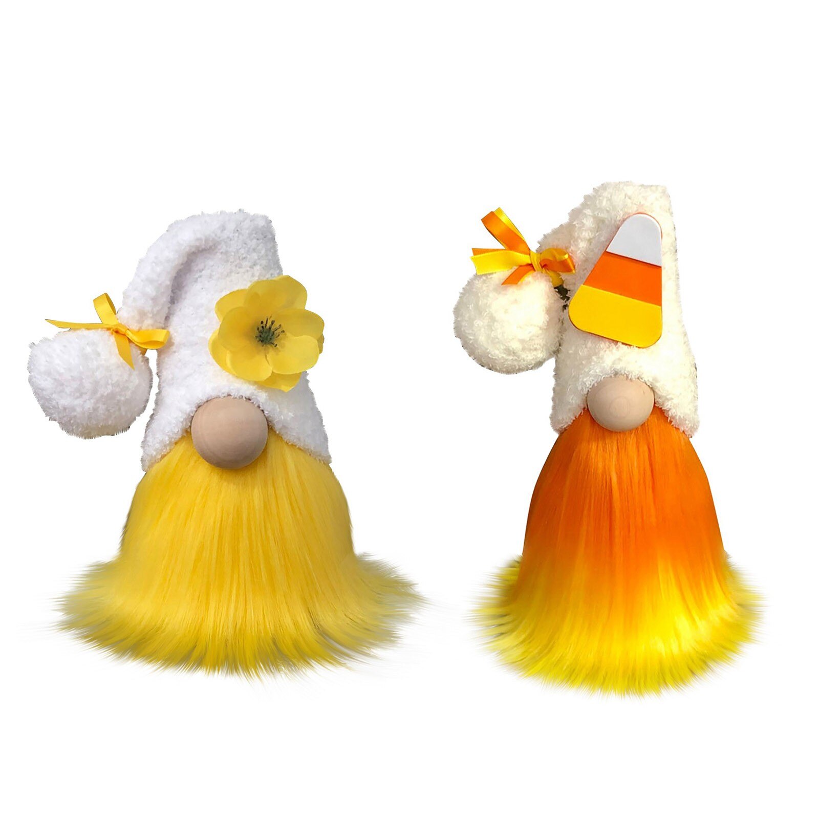 Land Gnome Doll Knitted Hat Crooked Neck Doll Jewelry Home Decoration Faceless Doll Standing Post Hoiliday Decoration Faceless: I