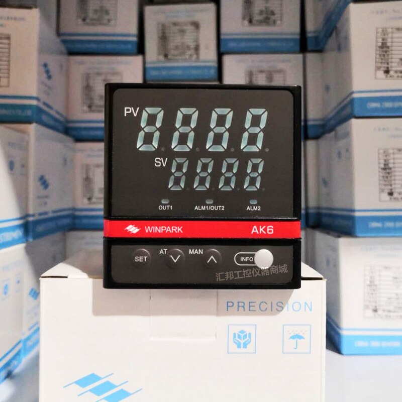 Intelligent temperature controller PID temperature controller 220 V 4-20 ma 0-10V analog output can be allocated 485
