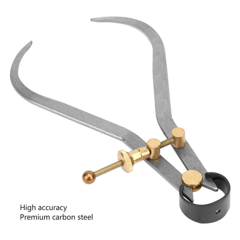 Outside Spring Calipers Spring Divider Calipers Leg Spring Calipers Carbon Steel for Making Leather Mechanical Process