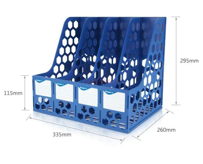 learning stationery Quadruple file box / data rack... – Vicedeal