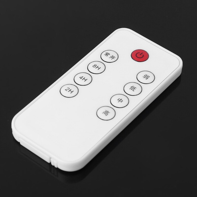USB Remote Control Adjustable 4 Speed with 2-8 hours Timing Function ON OFF Switch for USB Fan LED Light and more Universal