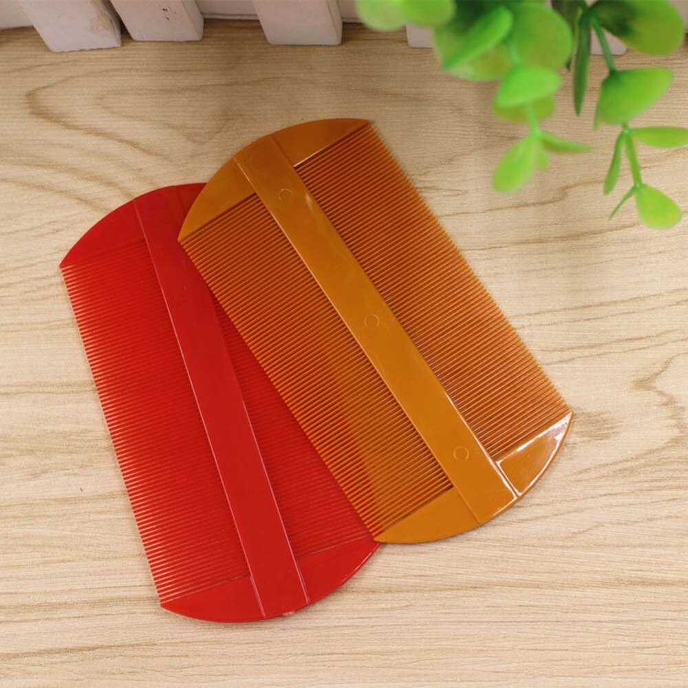 Encryption Grate lice Comb Color Random Hair Care Styling Tools both sides Bamboo Mushu Sided comb Dandruff hair care styling