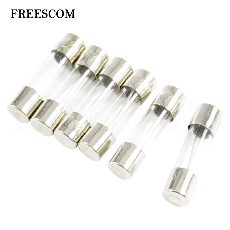 Glassrørsikring 5 x 20mm raskt hurtigblås 0.1a 0.2a 0.5a 1a 1.5a 2a 2.5a 3a 3.15a 4a 5a 6a 7a 8a 10a 12a 15a 100ma 200ma 500ma 250v