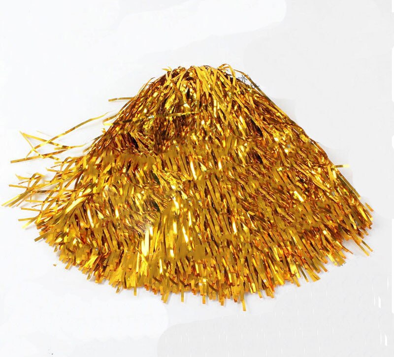 20CM Cheer Dance Sport Competition Cheerleading Pom Poms Flower Ball For For Football Basketball Match Pompon Children Use