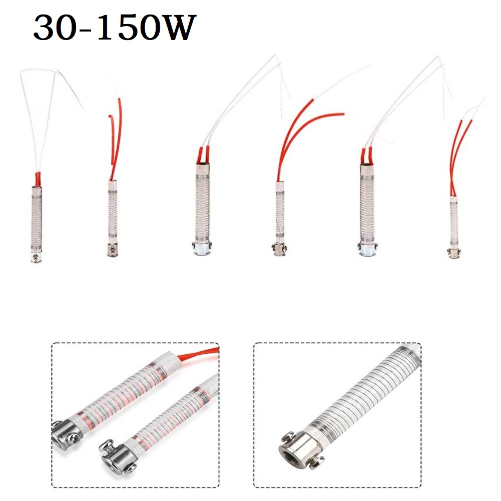 Electric Soldering Iron Core 30 40 60 80 100 150W 220V External Heat Heating Element Weld Equipment Welding Tool