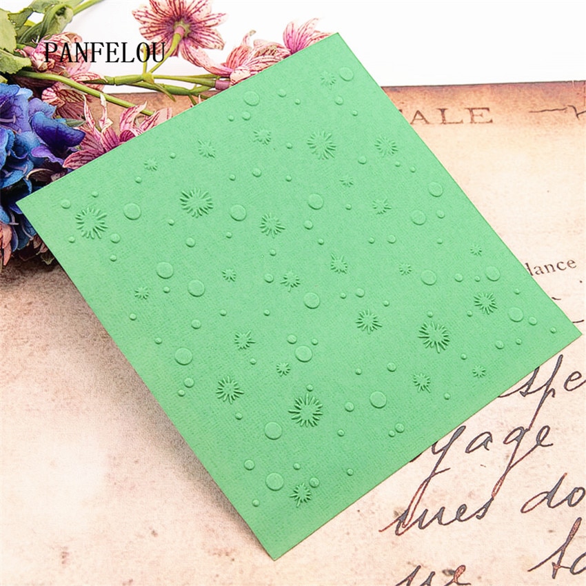 PANFELOU 15x15 sky star Präge ordner Kunststoff Für Scrapbooking DIY Vorlage Fondant Kuchen Fotoalbum Karte, Der