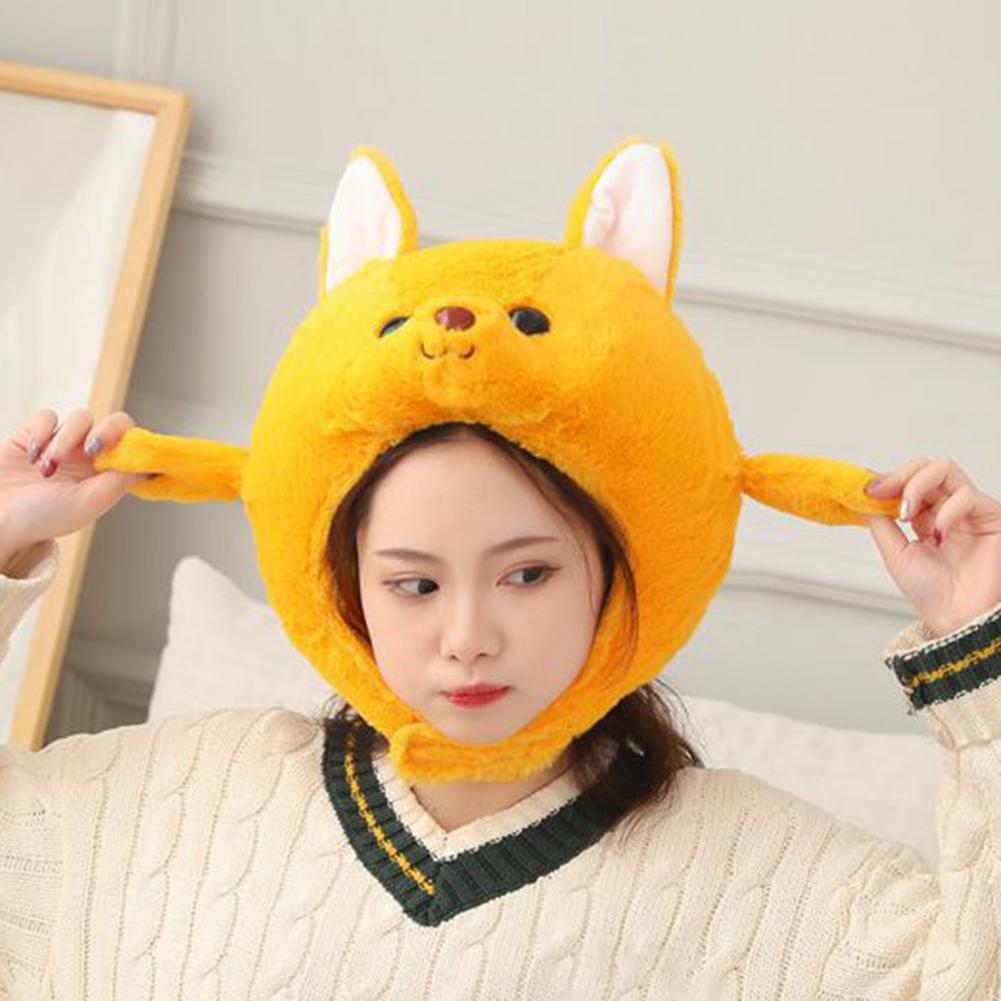 Hoeden Leuke Creatieve Kangoeroe Vorm Grappige Cartoon Animal Hoeden Cosplay Hat Photo Prop Meisje Party Interactief Spel Speelgoed