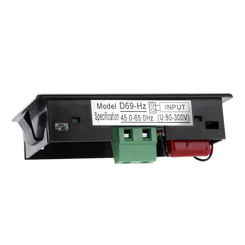 45.0-65.0Hz Blue LCD Digital Frequency Panel Meter Gauge Cymometer