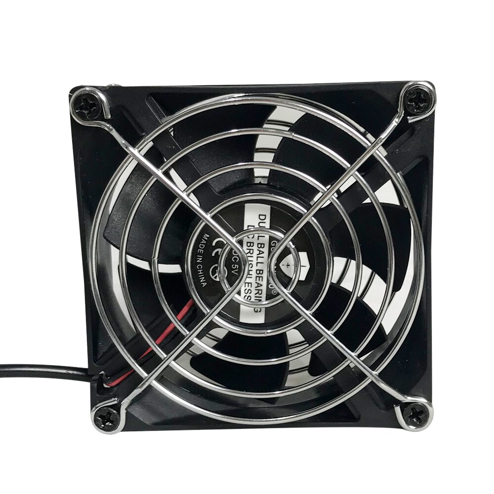 Mini Koelventilator Voor Android Tv Box Smart Set Top Box Draadloze Stille Rustige Cooler Dc 5V Usb Power 80Mm Radiator Mini Fan