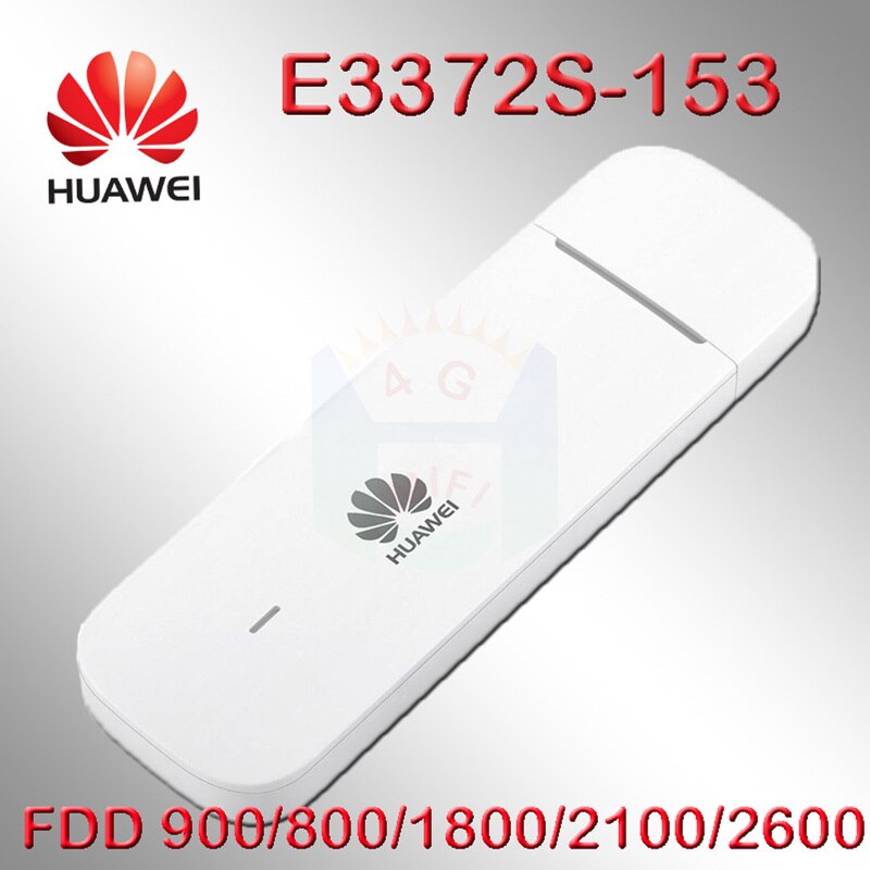 Huawei modem e3372 e3372s-153 4G LTE USB Dongle USB Stick Datacard Mobiele Breedband USB Modems 4G Modem LTE modem