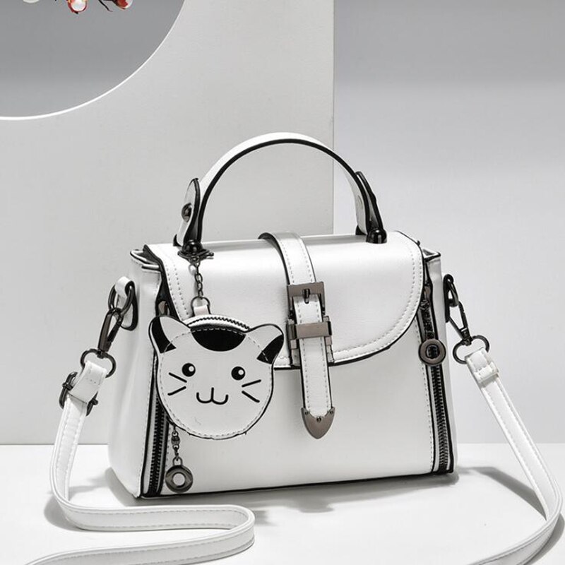 Women's Shoulder Bag Spring Trends Luxury Female Handbags Top Hand Tote Travel Shopper Crossbody Bags: White