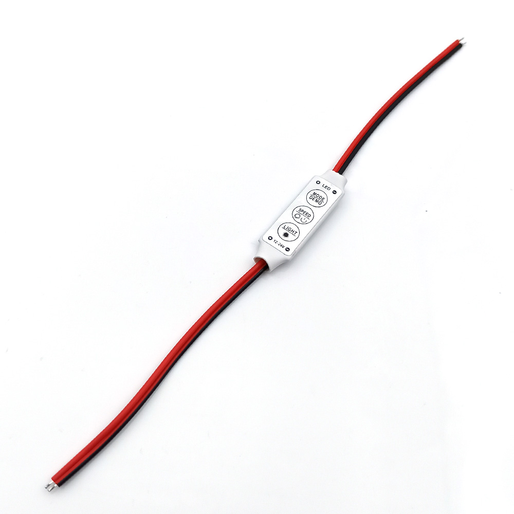 10/5 Stücke Mini 12 V LED-Licht Dimmen 3 Tasten Controller Dimmer Fahrer und Schalter 3528 5050 5630 Neueste Steuerung Led-streifen Licht: 110 V