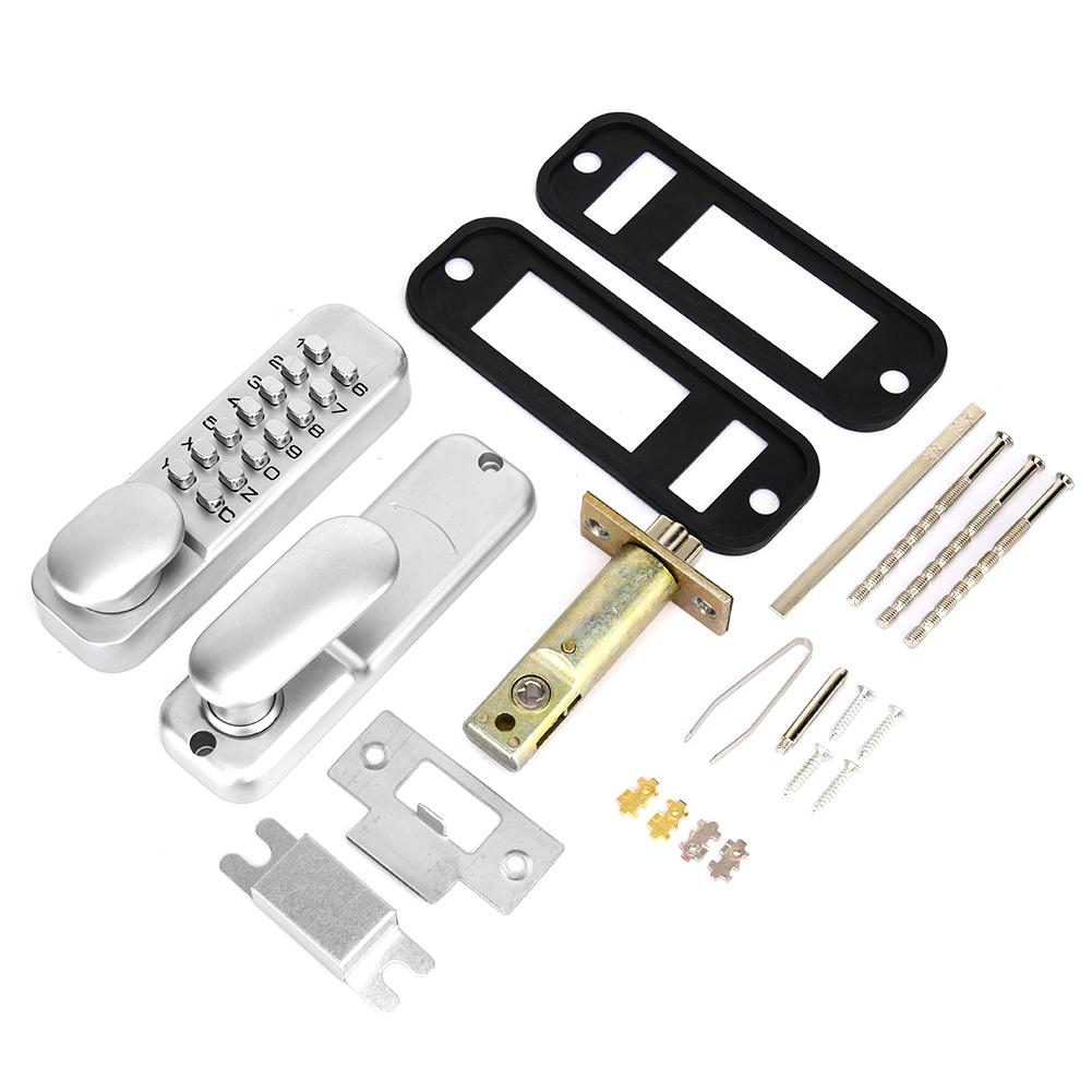 Waterproof Keyless Door Lock Combination Password Fireproof Keypad Door Lock for Home Office