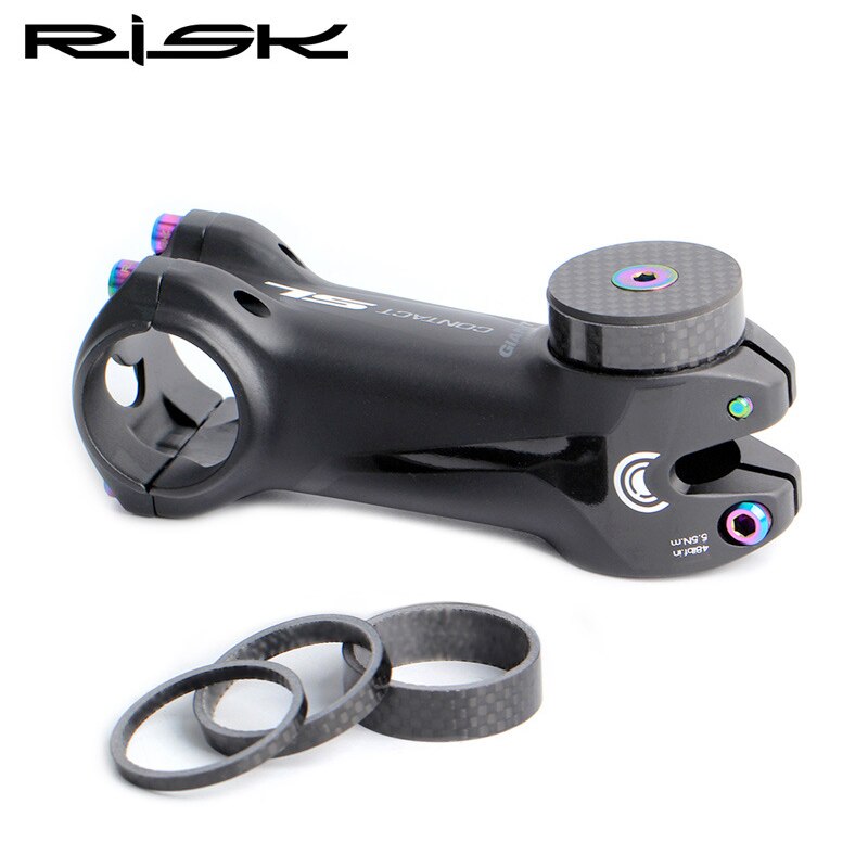 Risico Carbon Spacer Fiets Wasmachine Headset Stem Wasmachine Mtb Racefiets 1-1/8 &quot;28.6Mm OD2 Stem voorvork Aanpassing Spacer