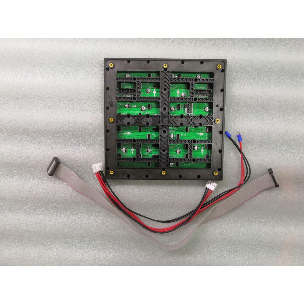 P3 Outrdoor LED Panel 192*192mm 64x64Dots 1/16S HD SMD RGB Hohe Helligkeit LED Matrix modul