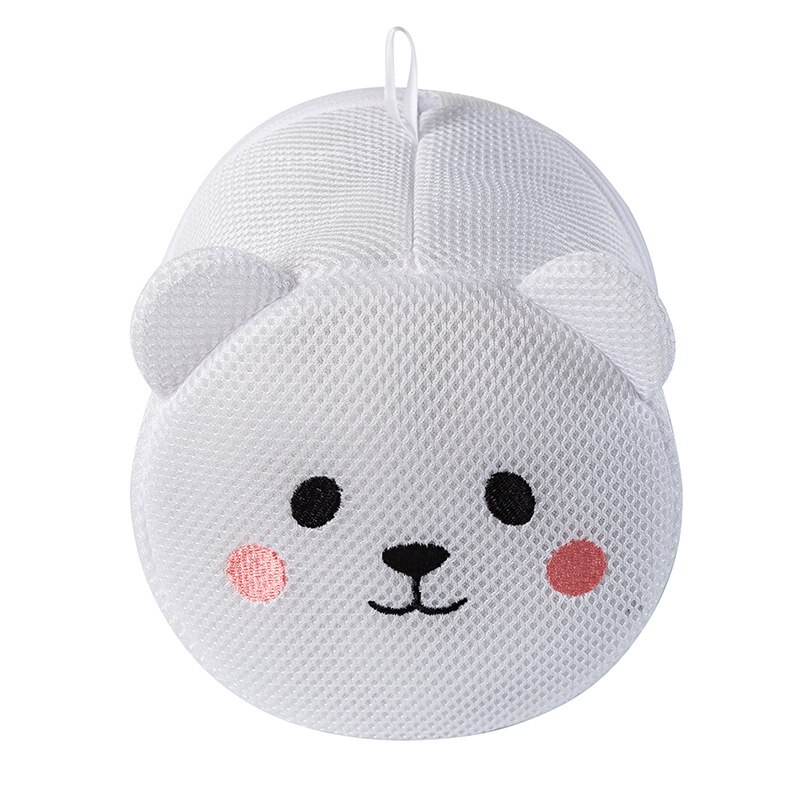 Bolsas bonitas para lavadora, malla de poliéster, malla sucia, bolsa de lavandería, sujetador de red bordado, cesta de lavado, organizador para ropa interior: C