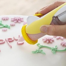 Taart Elektrische Frosting Pen Set-Batterij Operated Magic Cupcake Cookie Cake Decoratie Gebak Versieren Schrijven Set Kit