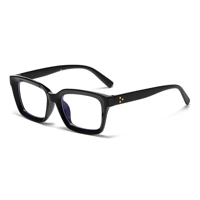 Gafas de protección contra luz azul para mujer, montura de gran tamaño, gafas Vintage, gafas de ordenador, montura completa, gafas transparentes de protección ocular