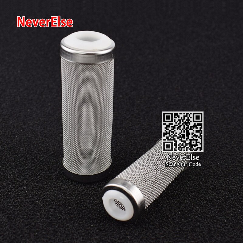 Aquarium Fish Tank Pre-Filter Inlet Intake Filter Cover Guard Strainer Dia1.2/1.6cm Stainless Steel Mesh Net Protect Fish Shrimp