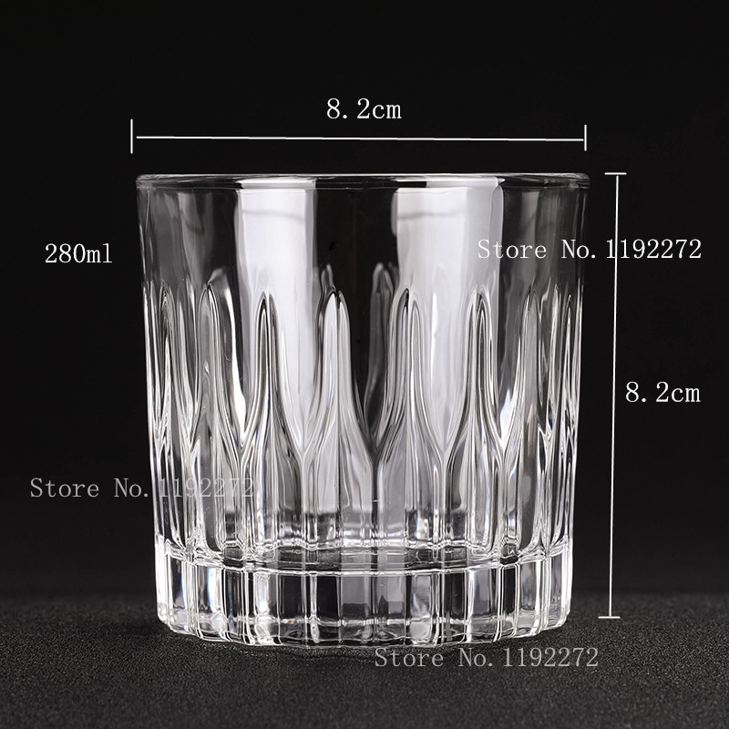 Wshyufei udskåret whiskyglas ishockey kop klassisk cocktailglas vinglas