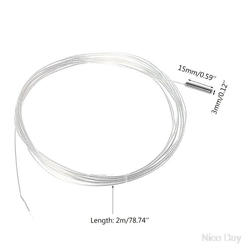 PT1000 3mm*15mm Probe 1/3DIN Temperature Sensor Platinum Resistance RTD 2m 2Wire M22 20